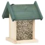 Comederos para pájaros 4 unidades madera de abeto de vidaXL, Comederos para pájaros - Ref: Foro24-47233, Precio: 28,82 €, Des...