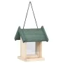 Comederos para pájaros 4 unidades madera de abeto de vidaXL, Comederos para pájaros - Ref: Foro24-47233, Precio: 28,82 €, Des...
