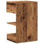 Mesitas de noche 2 uds madera ingeniería envejecida 40x35x65 cm de , Mesitas de noche - Ref: Foro24-856749, Precio: 90,65 €, ...