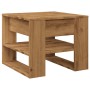 Mesa de centro madera de ingeniería roble artisan 55,5x55x45 cm de , Mesas de centro - Ref: Foro24-856819, Precio: 51,78 €, D...