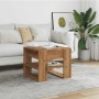 Mesa de centro madera de ingeniería roble artisan 55,5x55x45 cm de , Mesas de centro - Ref: Foro24-856819, Precio: 51,78 €, D...