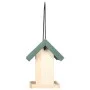 Comederos para pájaros 4 unidades madera de abeto de vidaXL, Comederos para pájaros - Ref: Foro24-47233, Precio: 28,82 €, Des...