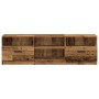 Mueble de TV madera ingeniería madera envejecida 150x33,5x45cm de , Muebles TV - Ref: Foro24-856852, Precio: 98,14 €, Descuen...