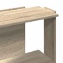 Librería 3 estantes madera ingeniería roble sonoma 60x30x80 cm de , Librerías y estanterías - Ref: Foro24-860258, Precio: 42,...