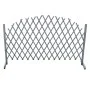 Valla de enrejado de madera maciza de abeto gris 1,8x1 m de vidaXL, Paneles de vallas - Ref: Foro24-310036, Precio: 33,43 €, ...