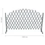 Valla de enrejado de madera maciza de abeto gris 1,8x1 m de vidaXL, Paneles de vallas - Ref: Foro24-310036, Precio: 33,43 €, ...