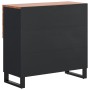 Aparador con 2 puertas madera maciza de acacia 80x33x75 cm de , Aparadores - Ref: Foro24-352922, Precio: 148,16 €, Descuento: %