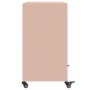 Aparador de acero laminado en frío rosa 68,5x39x72 cm de , Aparadores - Ref: Foro24-846651, Precio: 105,95 €, Descuento: %