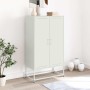 Aparador de acero blanco 68,5x38,5x123,5 cm de , Aparadores - Ref: Foro24-846499, Precio: 108,42 €, Descuento: %