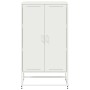 Aparador de acero blanco 68,5x38,5x123,5 cm de , Aparadores - Ref: Foro24-846499, Precio: 108,42 €, Descuento: %