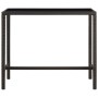 Set de bar de jardín 5 piezas ratán sintético marrón de vidaXL, Conjuntos de jardín - Ref: Foro24-3064842, Precio: 354,30 €, ...
