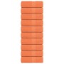 Toallas de visita 10 uds naranja 30x50cm 360gsm 100% algodón de , Toallas - Ref: Foro24-136901, Precio: 21,54 €, Descuento: %