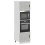Armarios para horno 2 uds Porto gris hormigón madera ingeniería de , Armarios de cocina - Ref: Foro24-3315055, Precio: 220,57...