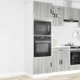 Armarios para horno 2 uds Porto gris sonoma madera ingeniería de , Armarios de cocina - Ref: Foro24-3315057, Precio: 221,65 €...