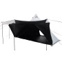 Tienda familiar tipi 6 personas tela opaca impermeable blanca de , Tiendas de campaña - Ref: Foro24-4009448, Precio: 356,35 €...