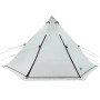 Tienda familiar tipi 6 personas tela opaca impermeable blanca de , Tiendas de campaña - Ref: Foro24-4009448, Precio: 356,35 €...