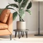 Patas de mesa tipo horquilla 4 uds acero macizo negro 20 cm de , Patas para mesas - Ref: Foro24-4012432, Precio: 39,19 €, Des...