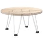 Patas de mesa tipo horquilla 4 uds acero macizo blanco 20 cm de , Patas para mesas - Ref: Foro24-4012413, Precio: 31,70 €, De...
