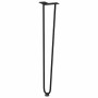 Patas de mesa tipo horquilla 4 uds acero macizo negro 72 cm de , Patas para mesas - Ref: Foro24-4012424, Precio: 48,00 €, Des...