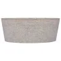 Waschbecken aus grauem Marmor Ø40x15 cm von vidaXL, Sinkt - Ref: Foro24-149179, Preis: 133,80 €, Rabatt: %
