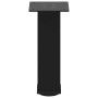 Patas para mesa de centro 4 uds acero negro 42-44 cm de , Patas para mesas - Ref: Foro24-4012464, Precio: 59,21 €, Descuento: %