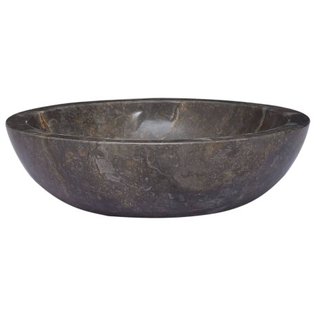 Lavabo gris mármol Ø40x12 cm de vidaXL, Lavabos - Ref: Foro24-149157, Precio: 131,03 €, Descuento: %