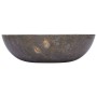 Lavabo gris mármol Ø40x12 cm de vidaXL, Lavabos - Ref: Foro24-149157, Precio: 131,03 €, Descuento: %