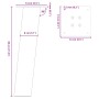 Patas para mesa de centro 4 uds acero antracita 30 cm de , Patas para mesas - Ref: Foro24-4012498, Precio: 63,85 €, Descuento: %