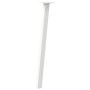 Patas para mesa de centro 4 uds acero blanco 72 cm de , Patas para mesas - Ref: Foro24-4012493, Precio: 58,62 €, Descuento: %