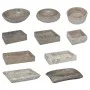 Gray marble sink Ø40x12 cm by vidaXL, Sinks - Ref: Foro24-149157, Price: 126,17 €, Discount: %