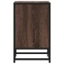 Mesita de noche madera ingeniería roble marrón 40x31x50cm metal de , Mesitas de noche - Ref: Foro24-848707, Precio: 36,70 €, ...