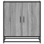 Aparador madera ingeniería y metal gris Sonoma 68x35x76 cm de , Aparadores - Ref: Foro24-848967, Precio: 79,59 €, Descuento: %