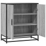 Aparador madera ingeniería y metal gris Sonoma 68x35x76 cm de , Aparadores - Ref: Foro24-848967, Precio: 79,59 €, Descuento: %