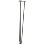 Patas mesa tipo horquilla 4 uds acero macizo acero natural 72cm de , Patas para mesas - Ref: Foro24-4012447, Precio: 67,06 €,...