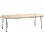 Patas mesa tipo horquilla 4 uds acero macizo acero natural 72cm de , Patas para mesas - Ref: Foro24-4012447, Precio: 67,06 €,...