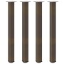 Patas para mesa de centro 4 uds acero acero natural 100-102 cm de , Patas para mesas - Ref: Foro24-4012479, Precio: 106,44 €,...