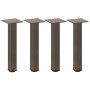 Patas para mesa de centro 4 uds acero acero natural 30-32 cm de , Patas para mesas - Ref: Foro24-4012451, Precio: 36,78 €, De...