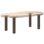Patas para mesa de centro 4 uds acero acero natural 30-32 cm de , Patas para mesas - Ref: Foro24-4012451, Precio: 36,78 €, De...
