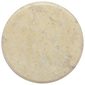 Tablero para mesa mármol color crema Ø40x2,5 cm de vidaXL, Tableros para mesas - Ref: Foro24-149189, Precio: 81,64 €, Descuen...