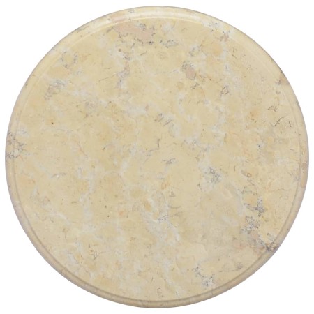 Tablero para mesa mármol color crema Ø40x2,5 cm de vidaXL, Tableros para mesas - Ref: Foro24-149189, Precio: 83,26 €, Descuen...
