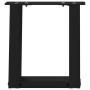 Patas de mesa de centro forma U 2uds acero negro 30x(30-31) cm de , Patas para mesas - Ref: Foro24-4012736, Precio: 55,82 €, ...