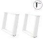 Patas de mesa de centro forma U 2uds acero blanco 60x(42-43) cm de , Patas para mesas - Ref: Foro24-4012769, Precio: 73,75 €,...