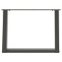 Patas para mesa de centro en forma de U 2 uds antracita acero de , Patas para mesas - Ref: Foro24-4012774, Precio: 77,69 €, D...