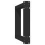 Patas de mesa consola en forma U 2 uds acero negro 28x(72-73)cm de , Patas para mesas - Ref: Foro24-4012776, Precio: 75,90 €,...