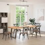 Patas para mesa comedor forma U 2uds acero natural 70x(72-73)cm de , Patas para mesas - Ref: Foro24-4012795, Precio: 89,83 €,...