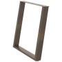 Patas para mesa comedor forma U 2uds acero natural 70x(72-73)cm de , Patas para mesas - Ref: Foro24-4012795, Precio: 89,83 €,...