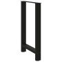 Patas de mesa de centro acero negro 2 uds 60x(90-91) cm de , Patas para mesas - Ref: Foro24-4013332, Precio: 106,79 €, Descue...