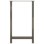 Patas para mesa de centro de acero natural 2 uds 60x(100-101)cm de , Patas para mesas - Ref: Foro24-4013347, Precio: 100,24 €...