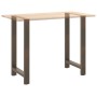 Patas para mesa de centro de acero natural 2 uds 60x(100-101)cm de , Patas para mesas - Ref: Foro24-4013347, Precio: 100,24 €...
