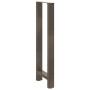 Patas para mesa de centro de acero natural 2 uds 40x(110-111)cm de , Patas para mesas - Ref: Foro24-4013351, Precio: 111,66 €...